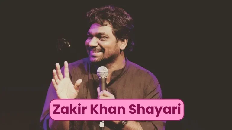 Zakir Khan Shayari